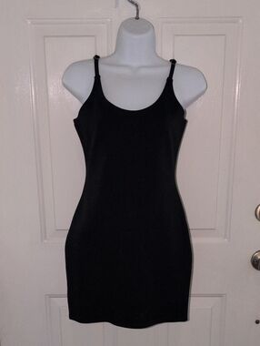 Zenana Outfitters Black Slim Tank Dress